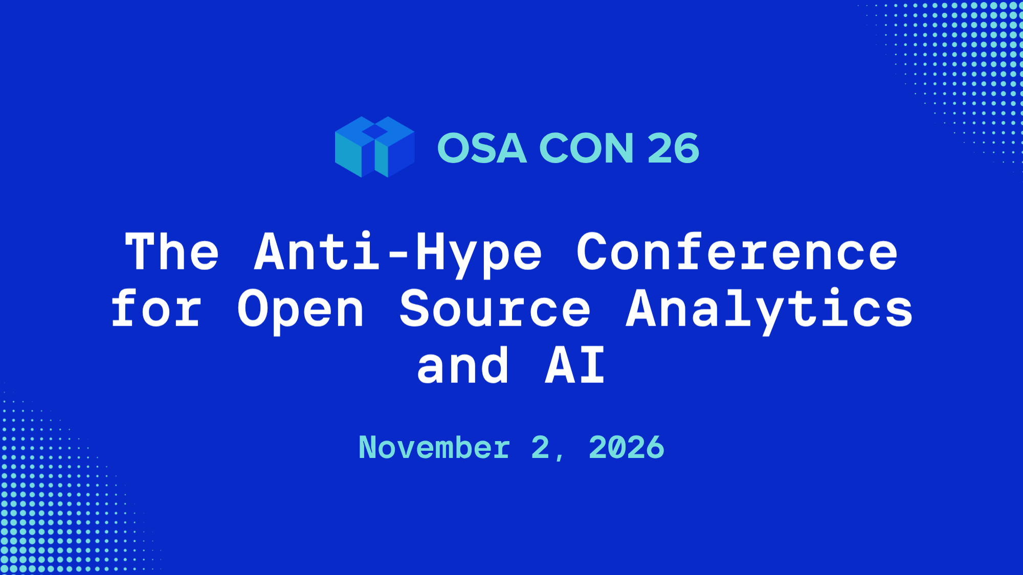 OSA Con 2026 Goes Hybrid: Join Us in San Francisco or Online